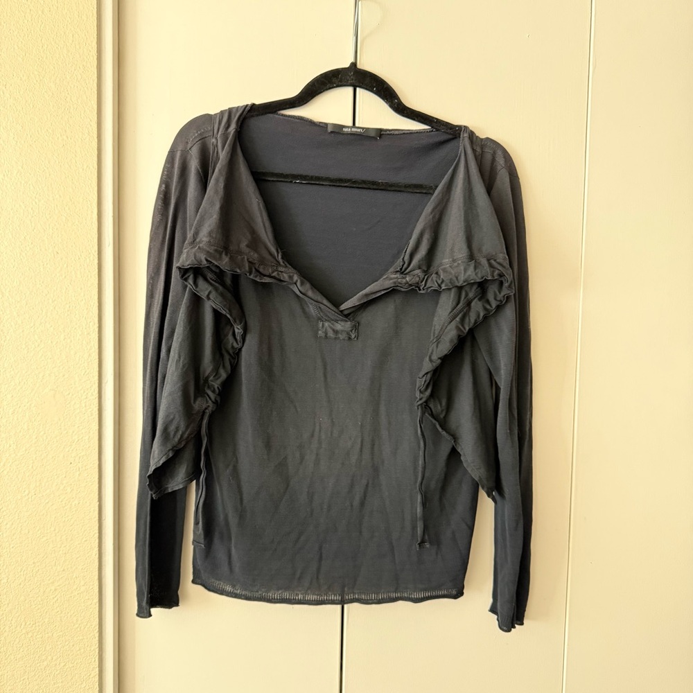 Sita Murt Elegant Dark Gray Women's Blouse acubi